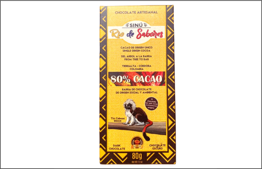 Barra de Chocolate de 80% Cacao